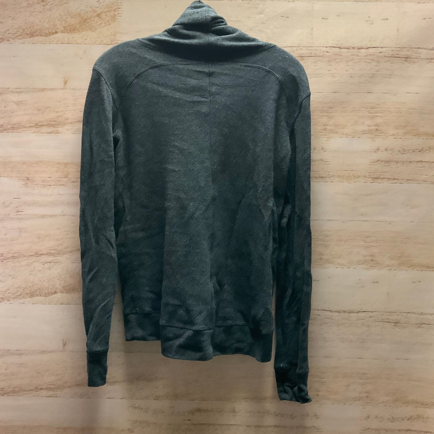 Athletic Sweatshirt Collar By Lululemon In Grey, Size: 8