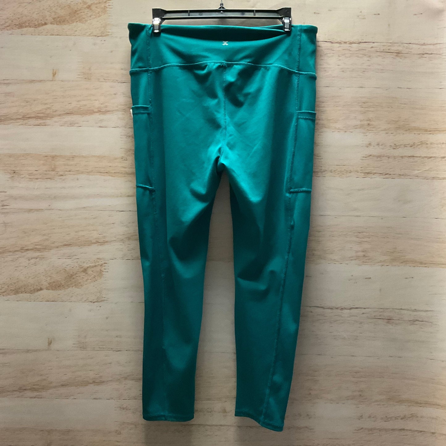 Athletic Leggings By Xersion In Green, Size: L