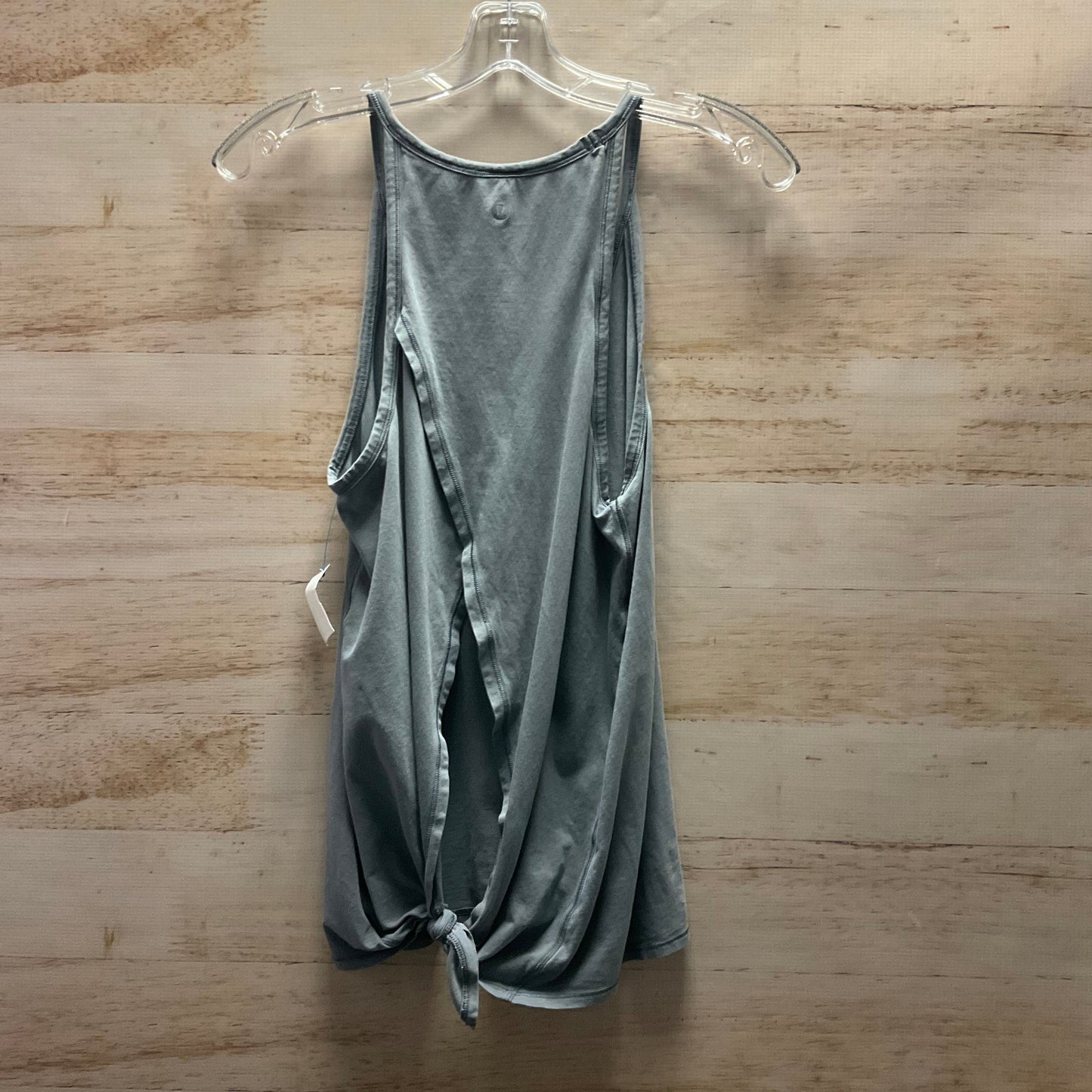 Athletic Tank Top By Lululemon In Grey, Size: S