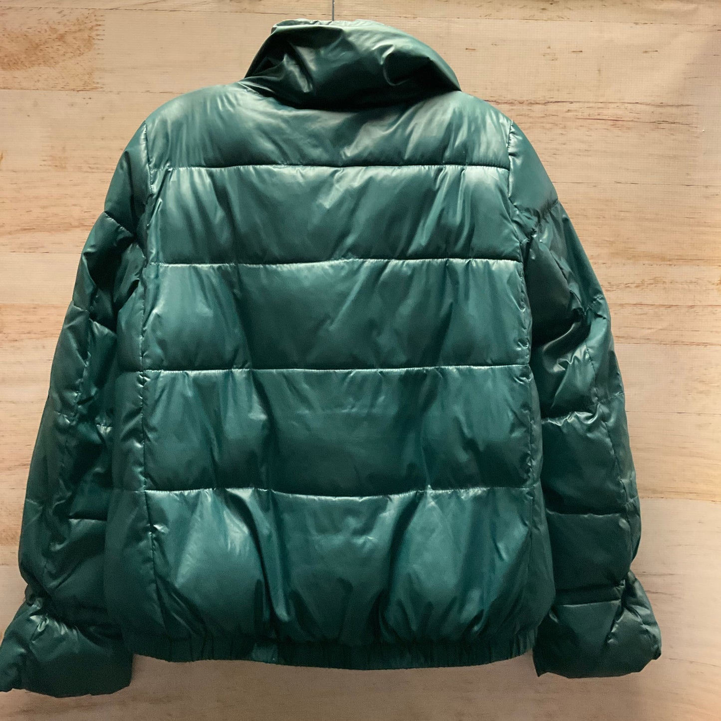 Jacket Puffer & Quilted By Loft In Green, Size: M