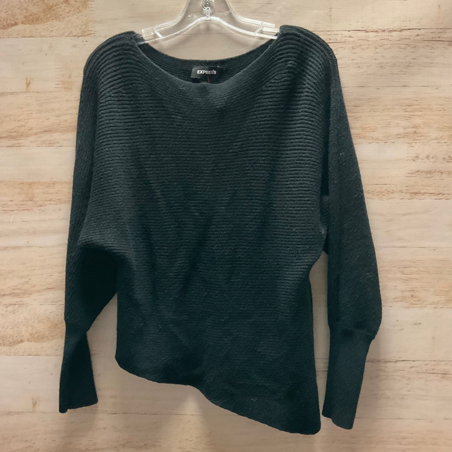 Sweater By Express In Black, Size: Xs