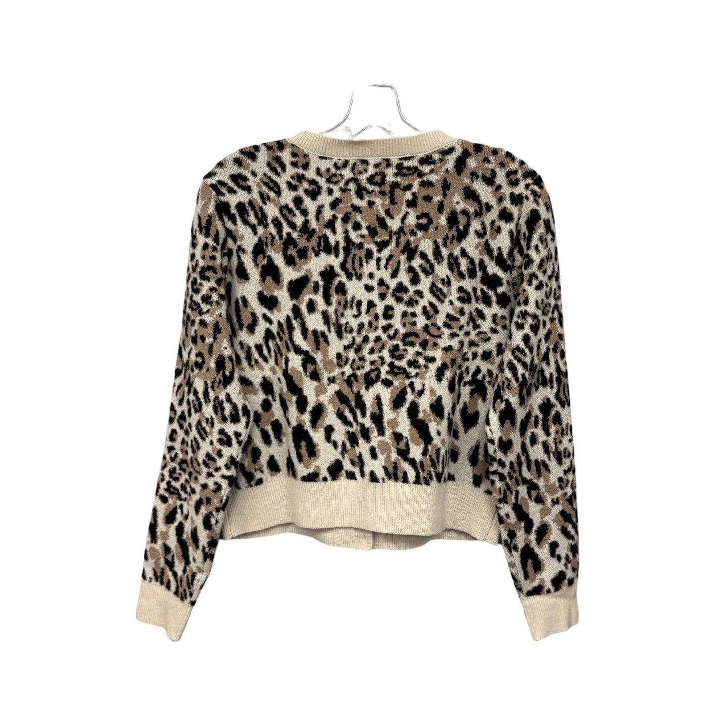 Cardigan By A New Day In Animal Print, Size: Xs