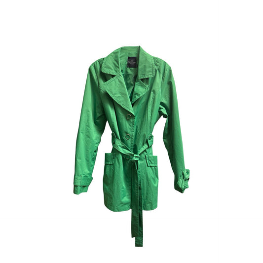 Jacket Windbreaker By Faded Glory In Green, Size: Xl