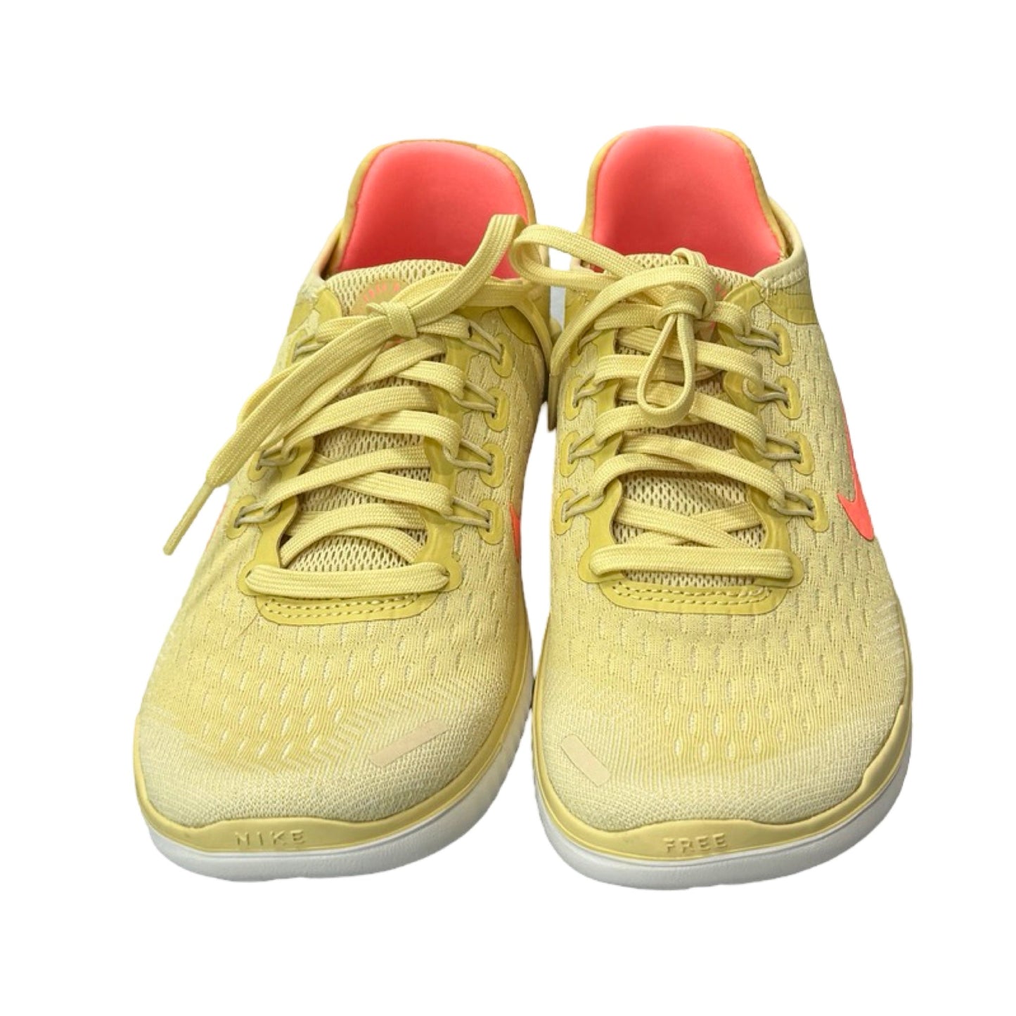 Shoes Athletic By Nike In Yellow, Size: 6.5