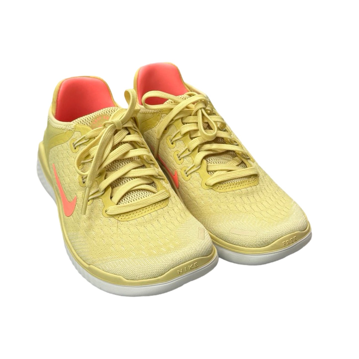 Shoes Athletic By Nike In Yellow, Size: 6.5