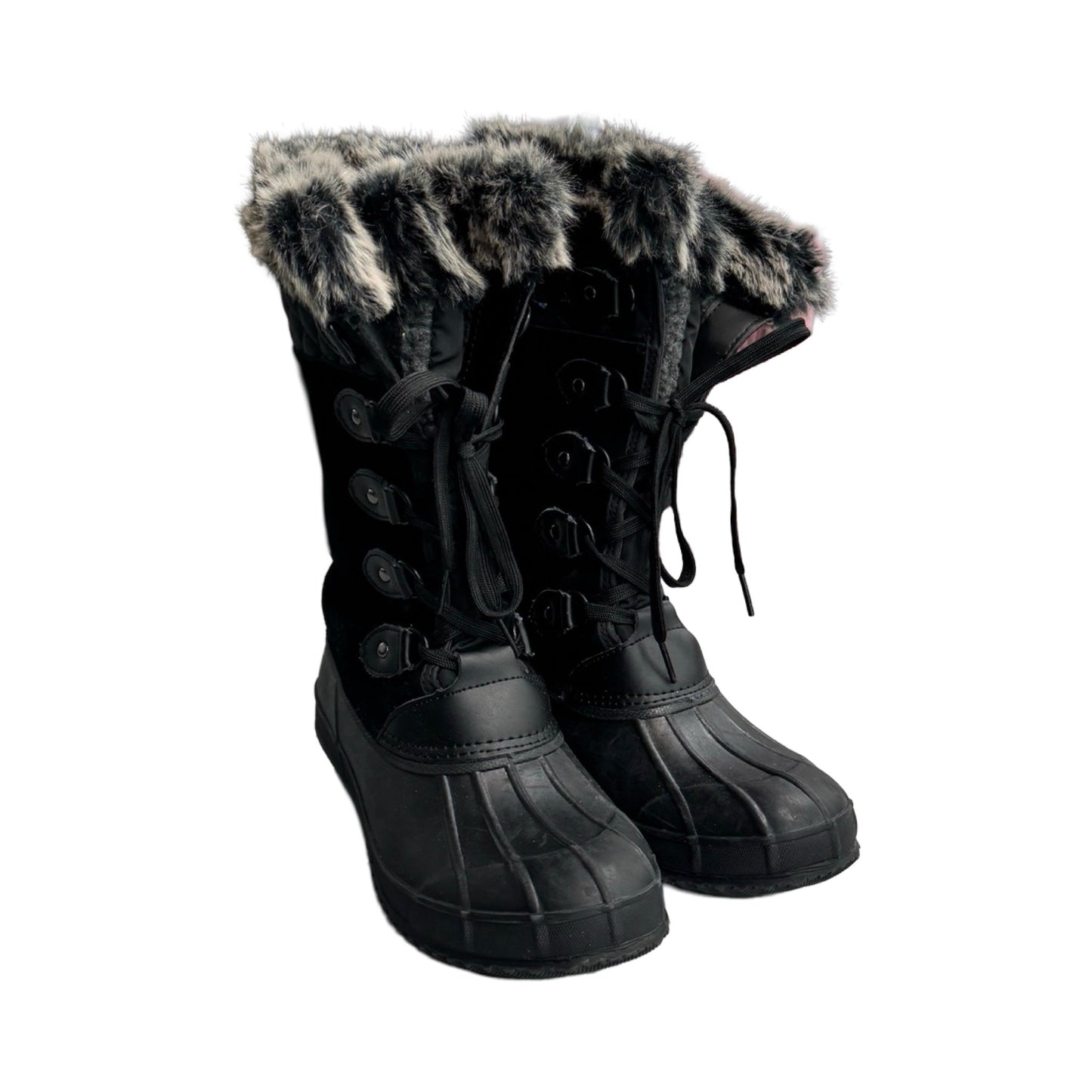 Boots Snow By Khombu In Black, Size: 8.5