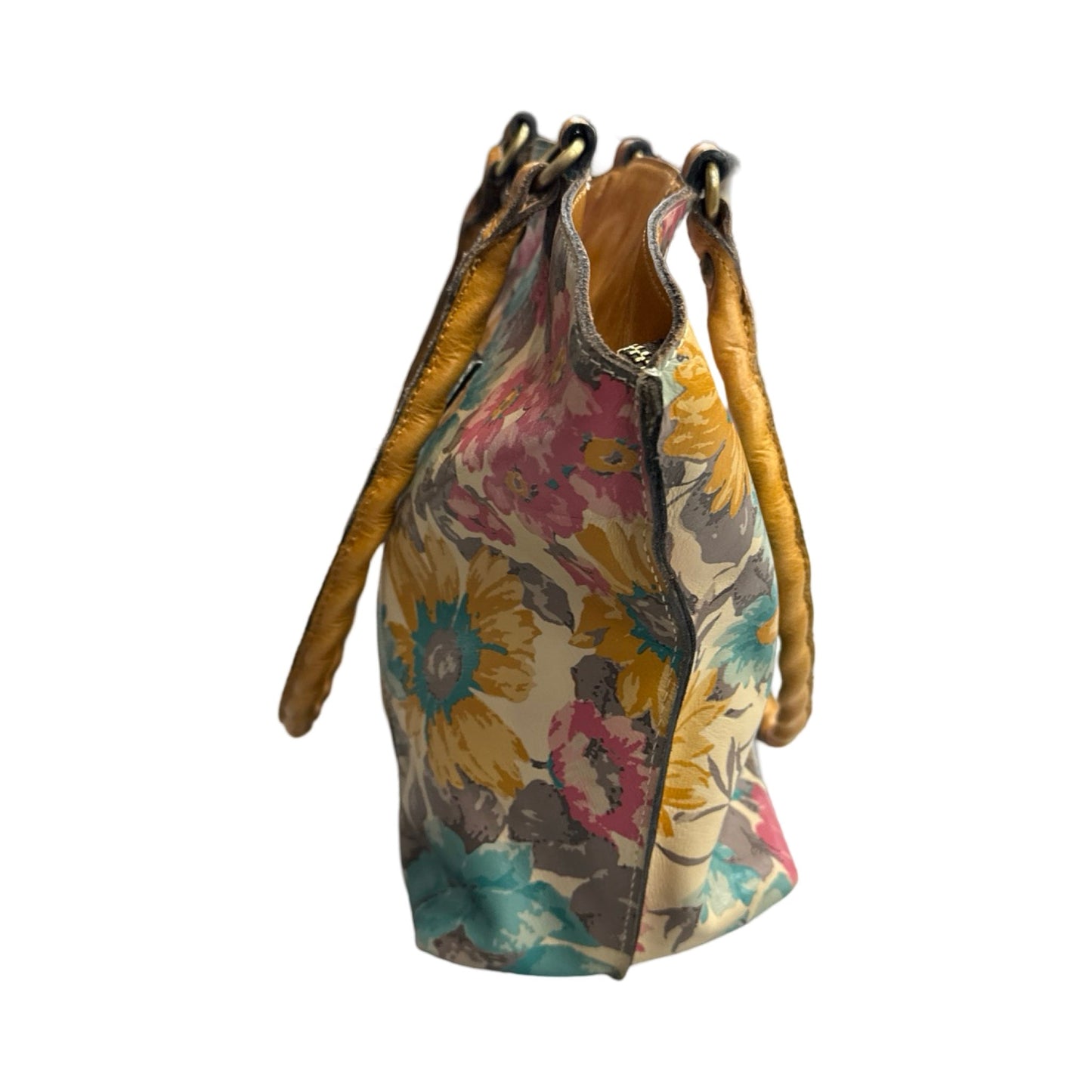 Tote Designer By Patricia Nash in Floral Print, Size: Large