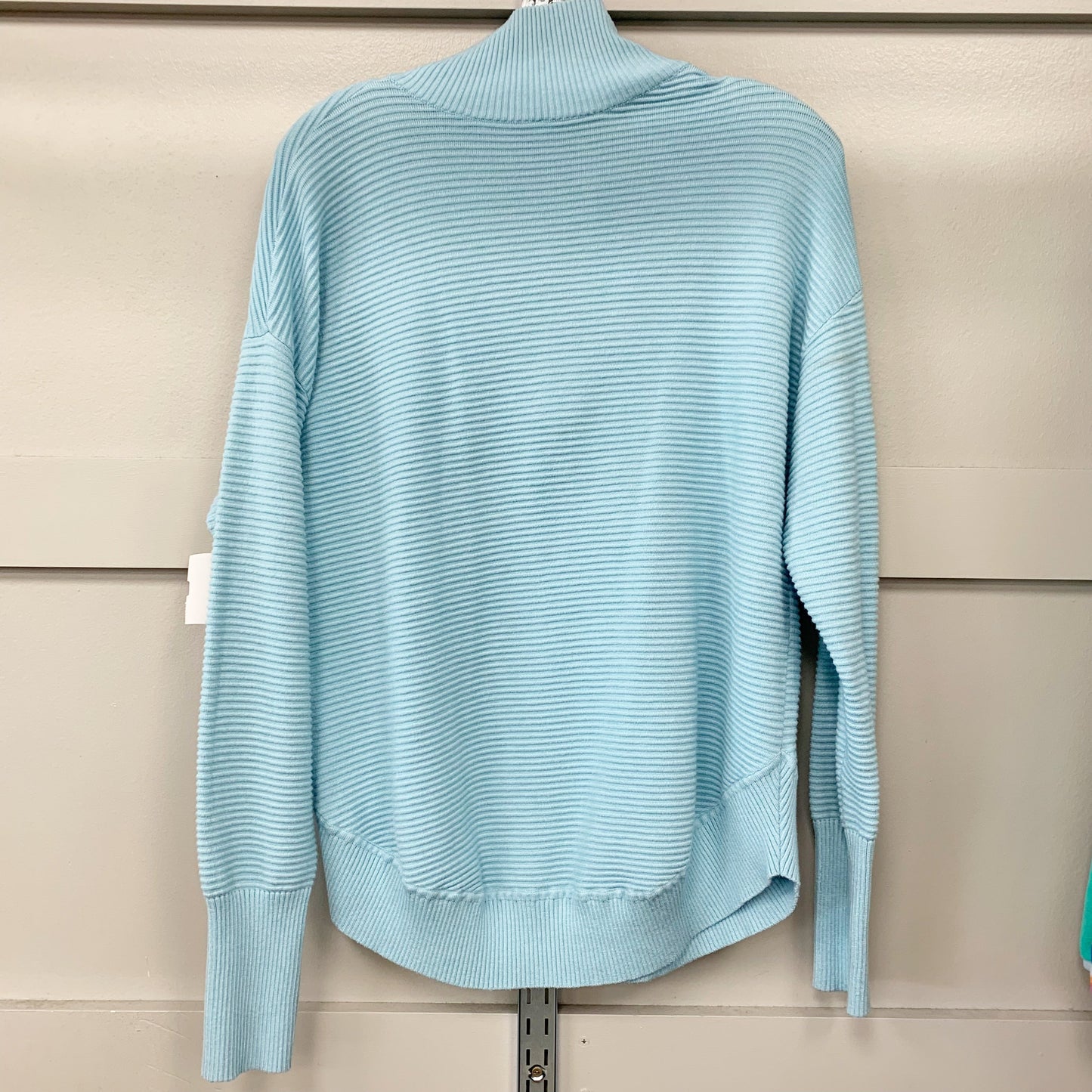 Sweatshirt Collar By Clothes Mentor In Blue, Size: L