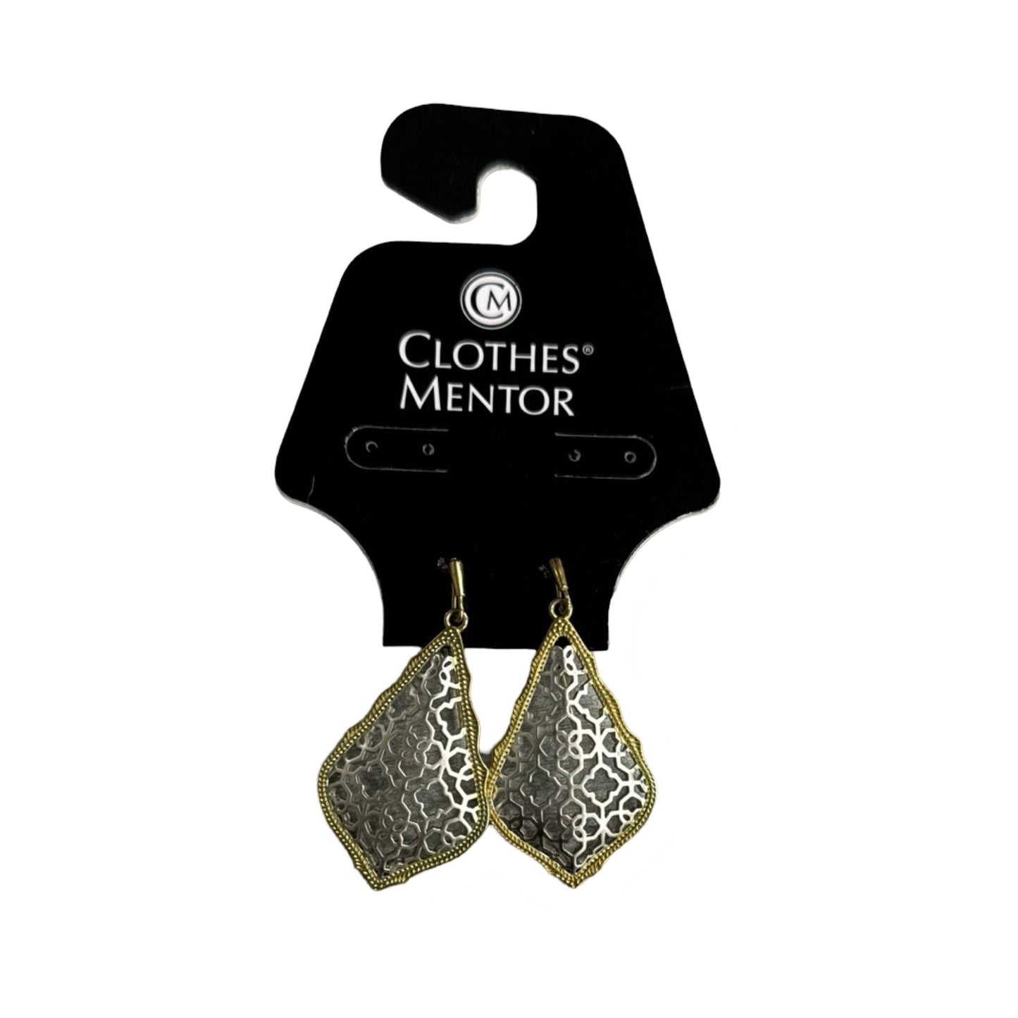 Earrings Dangle/Drop Designer By Kendra Scott in Gold & Silver