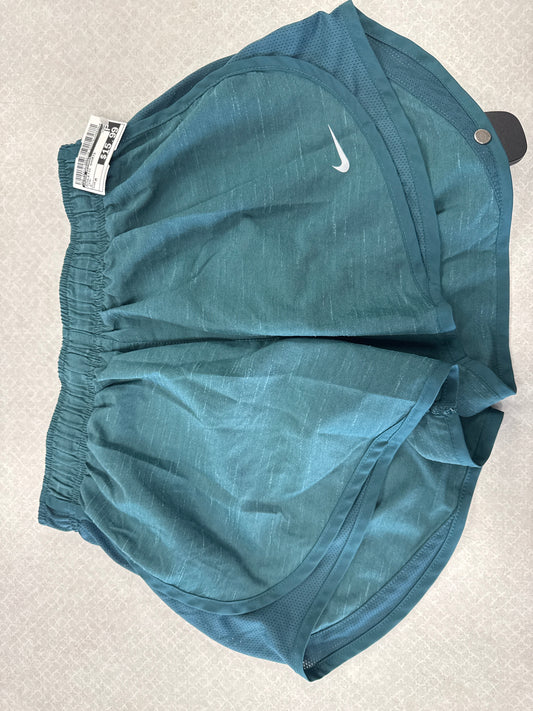 Athletic Shorts By Nike Apparel In Teal, Size: M