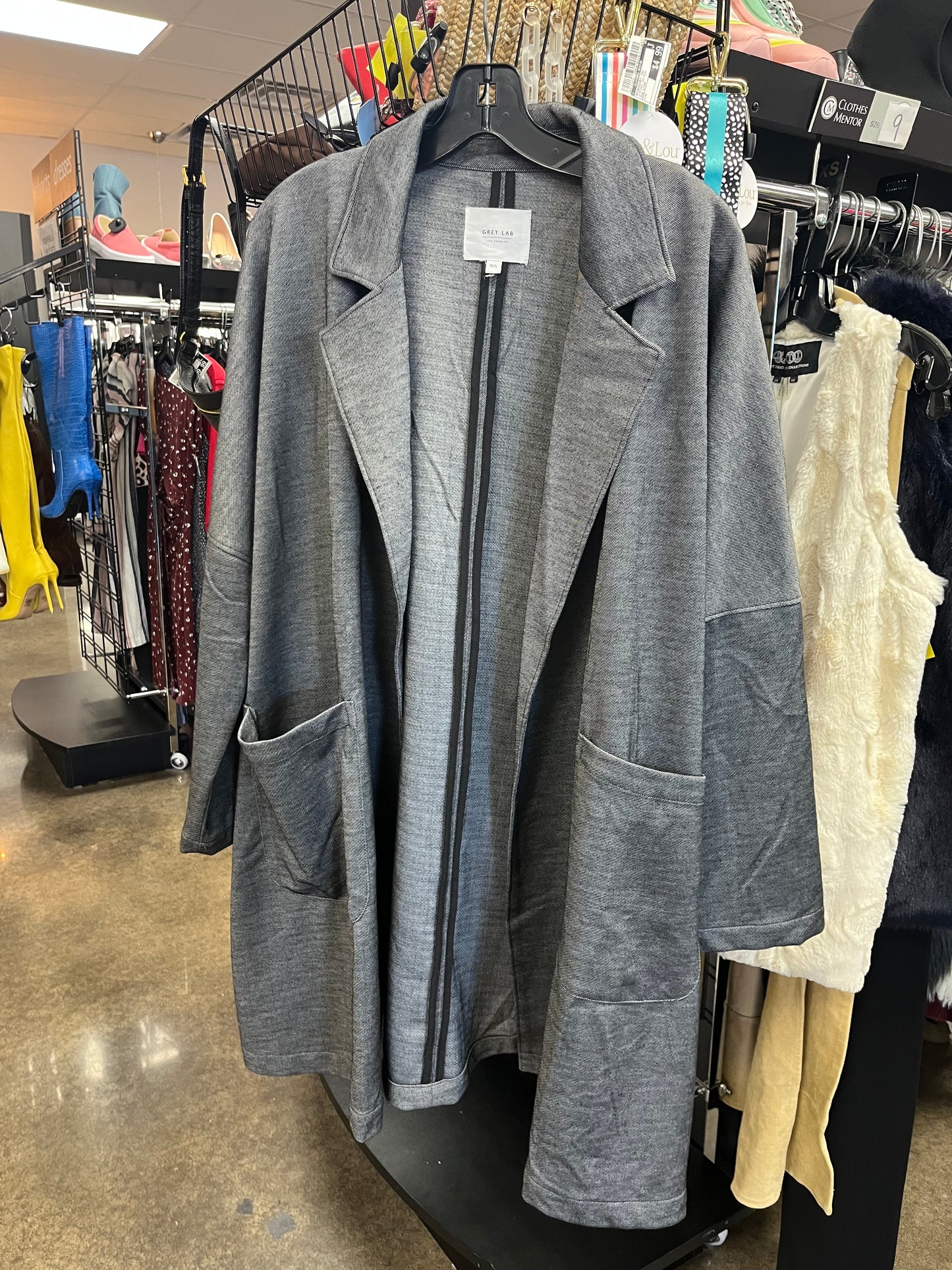 Jacket Other By Grey Lab In Grey, Size: L