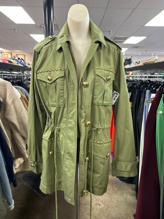 Jacket Utility By Michael By Michael Kors In Green, Size: S