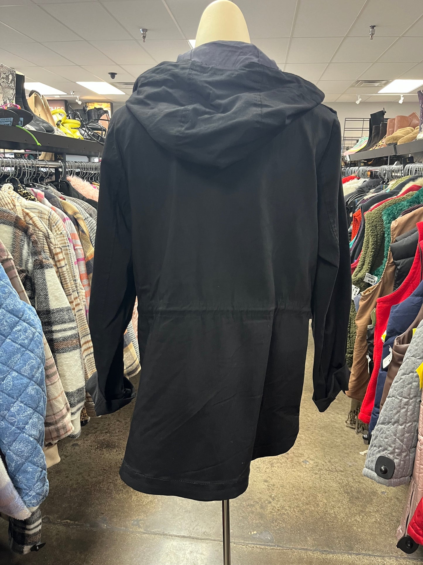 Jacket Other By Clothes Mentor In Black, Size: L