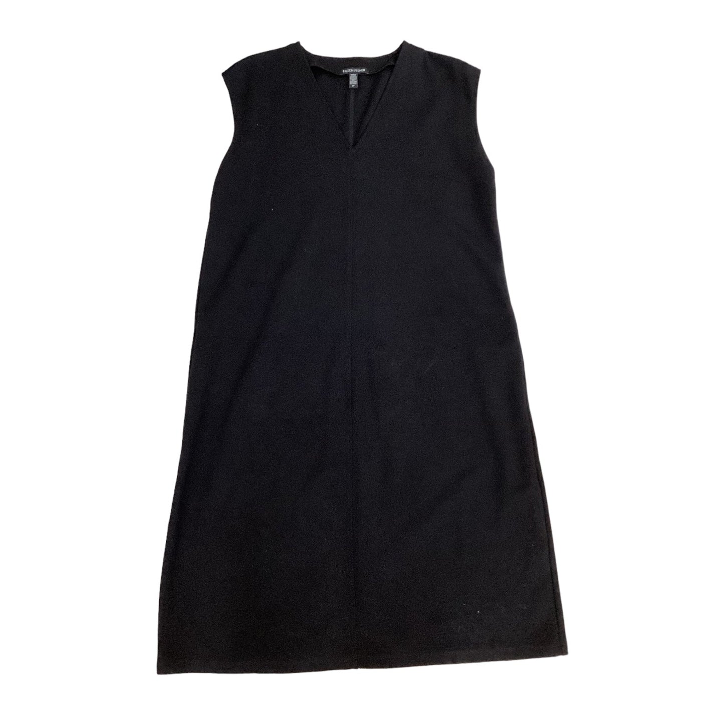 Dress Designer By Eileen Fisher In Black, Size: S