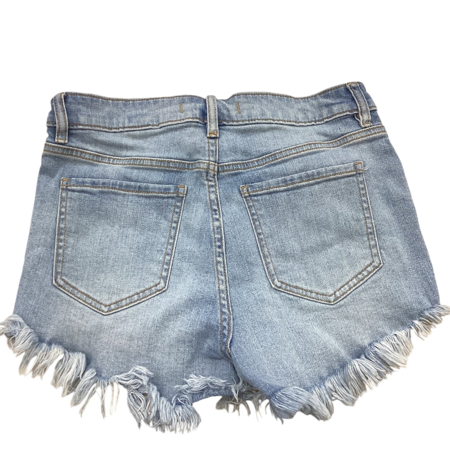 Shorts Designer By Clothes Mentor In Blue Denim, Size: 26