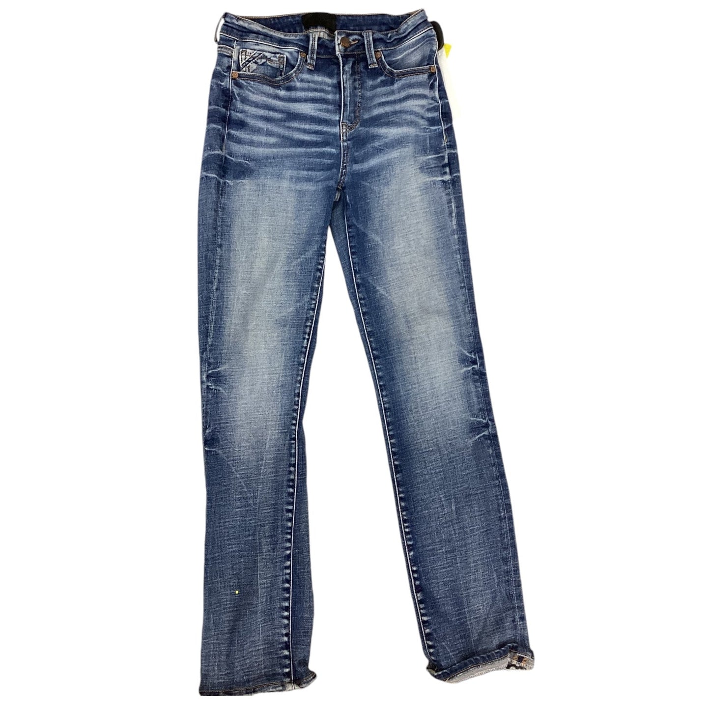 Jeans Designer By Buckle Black In Blue Denim, Size: 2