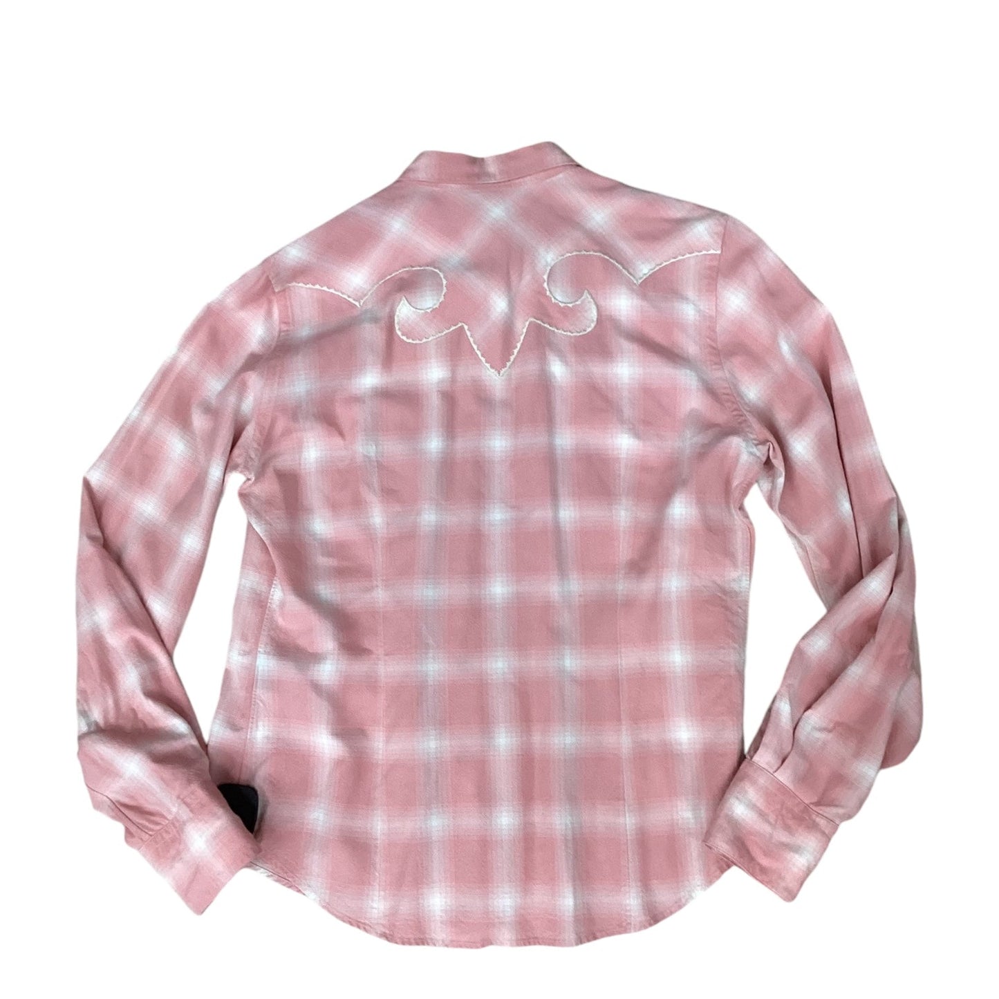 Top Long Sleeve Designer By Ralph Lauren In Pink, Size: L