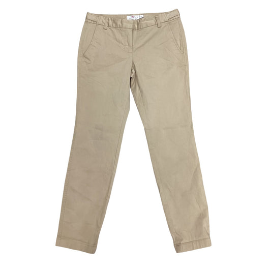 Pants Designer By Vineyard Vines In Beige, Size: 0