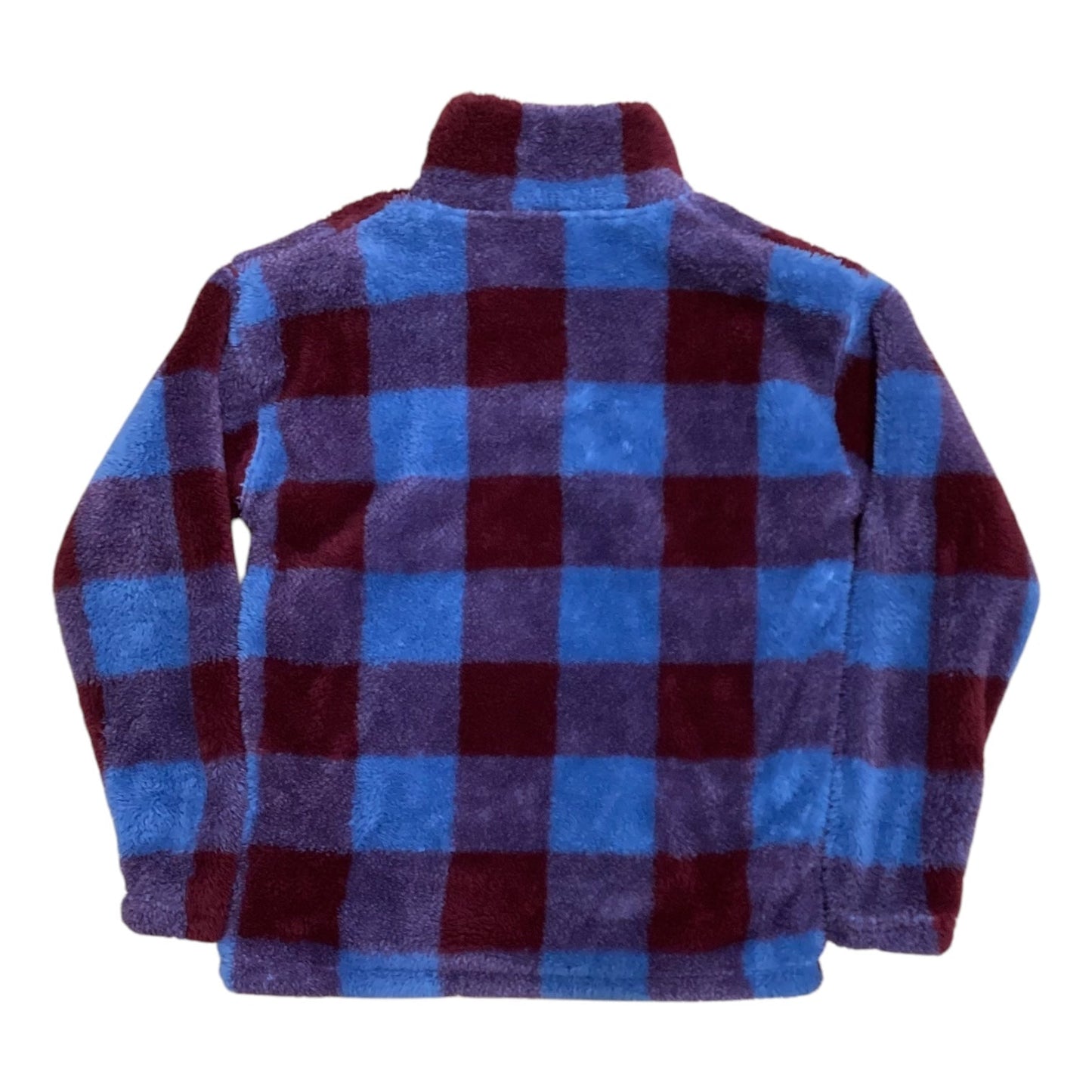 Athletic Fleece By Eddie Bauer In Plaid Pattern, Size: M