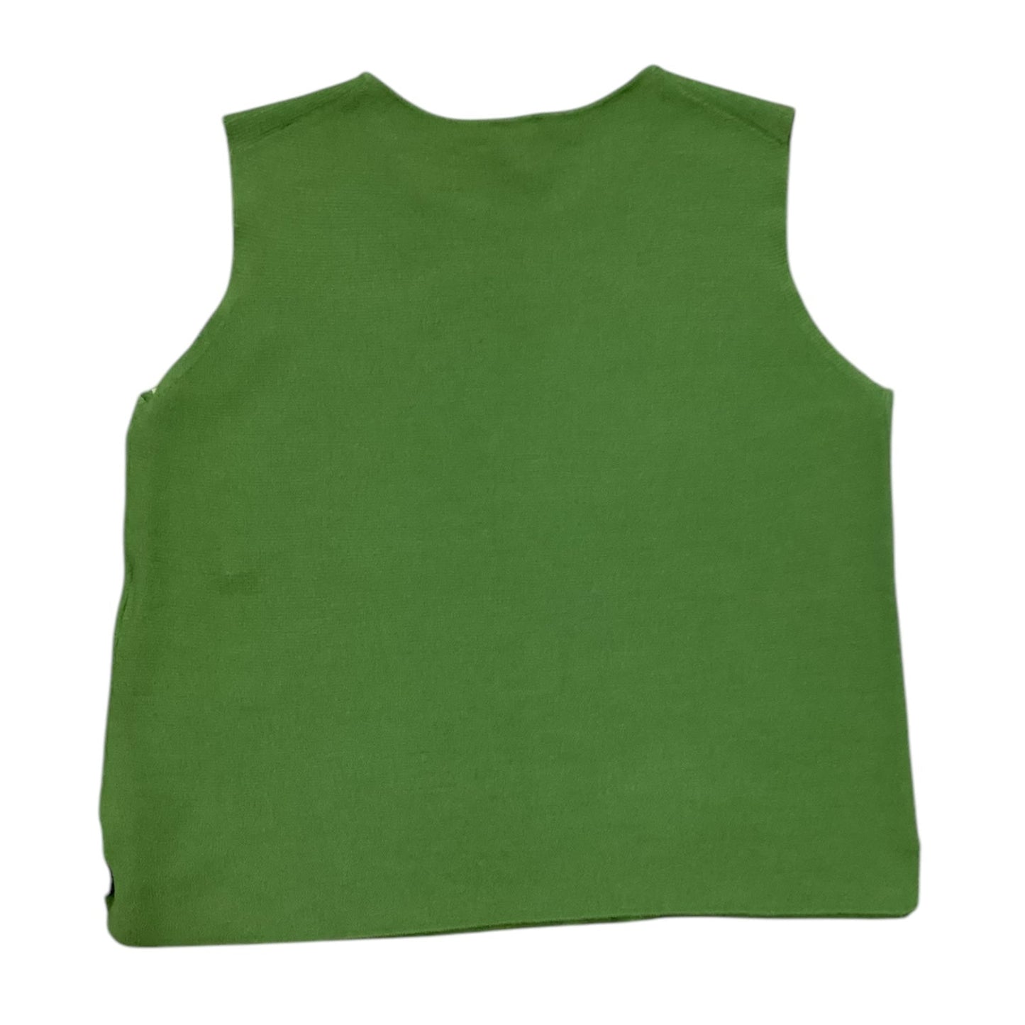 Top Sleeveless Designer By Eileen Fisher In Green, Size: M