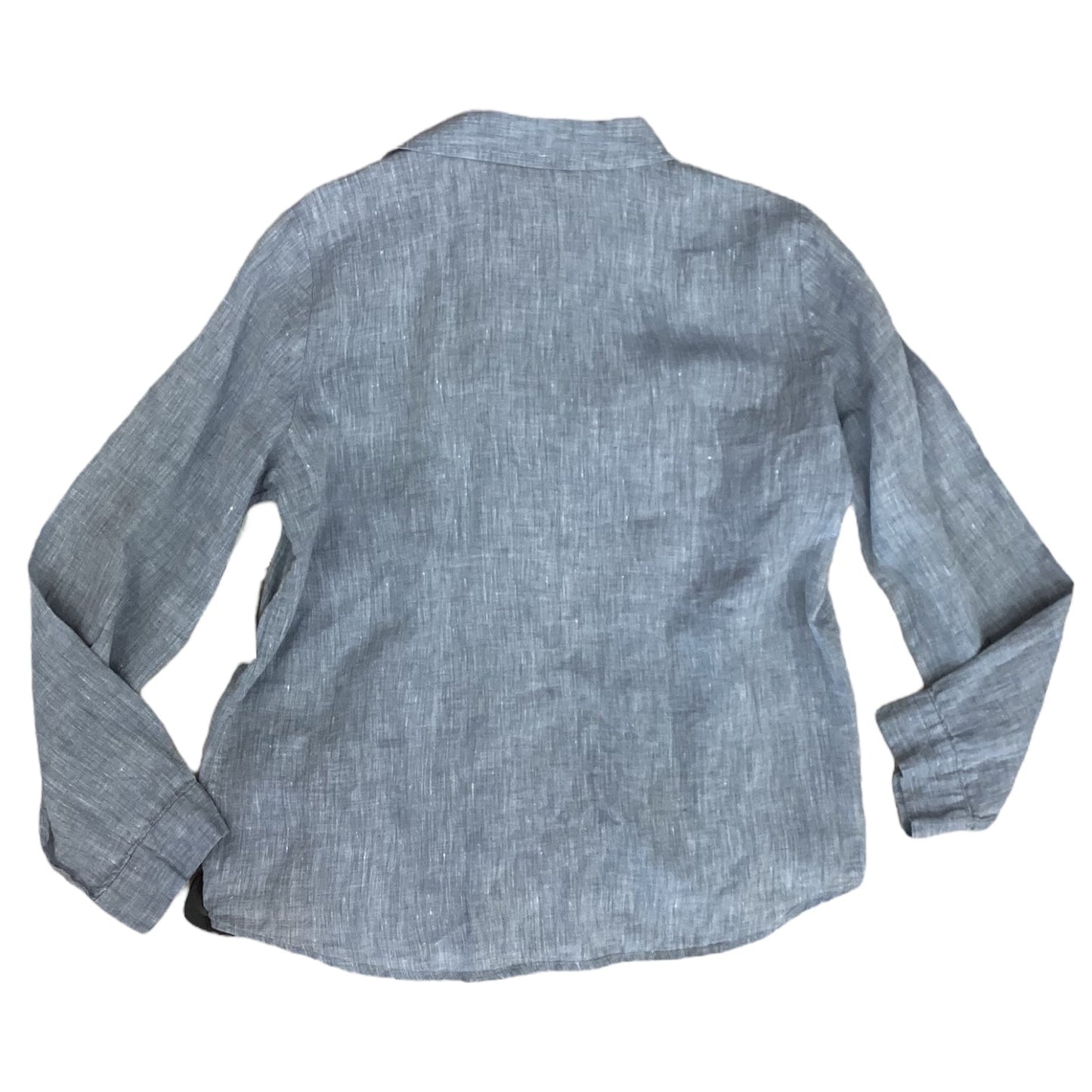 Top Long Sleeve Designer By Eileen Fisher In Grey, Size: Mp