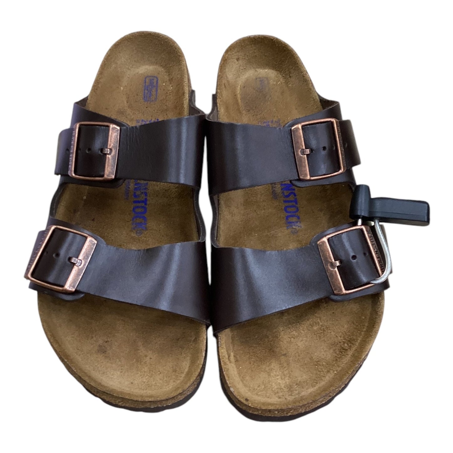 Sandals Designer By Birkenstock In Brown, Size: 8.5