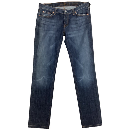 Jeans Designer By 7 For All Mankind In Blue Denim, Size: 6