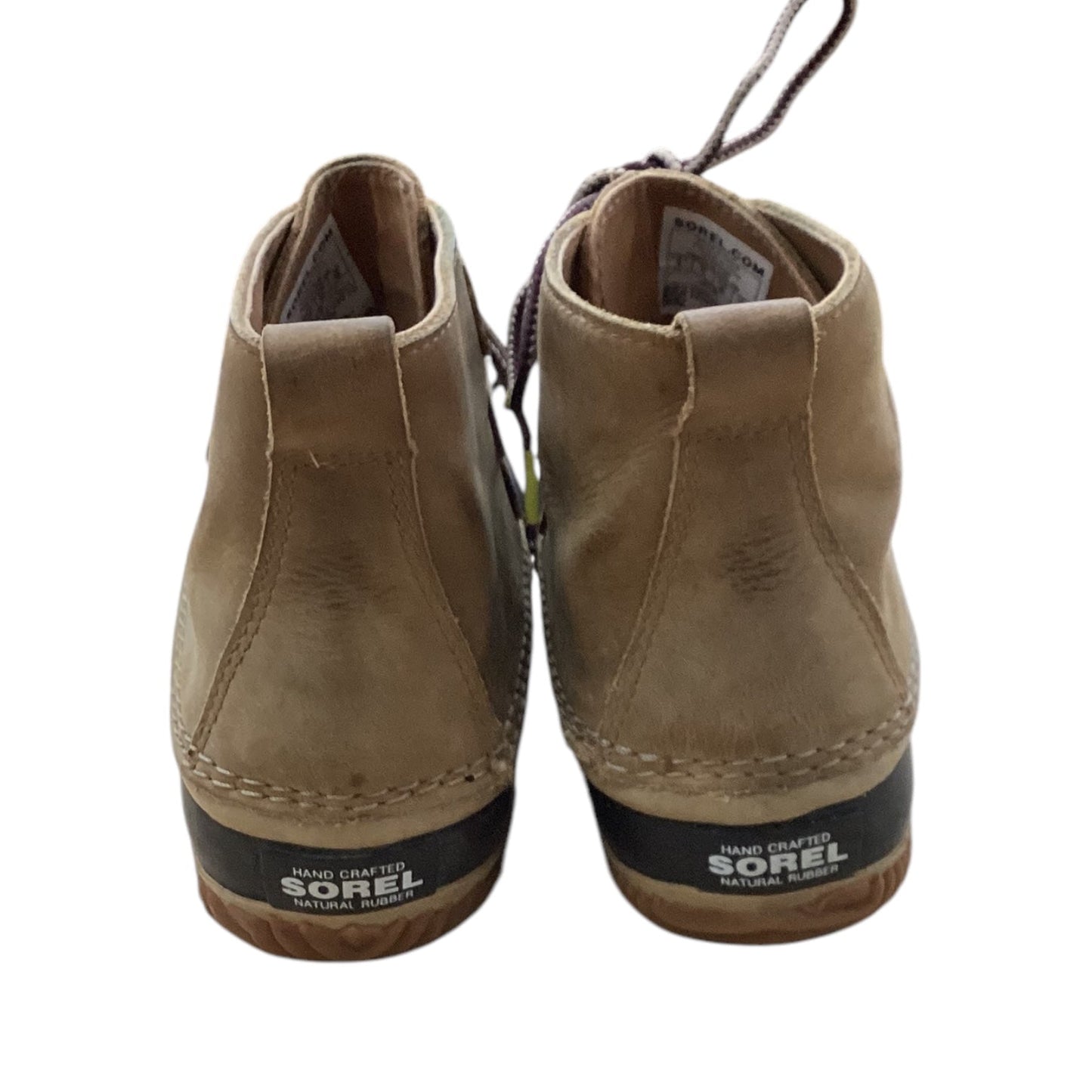 Boots Designer By Sorel In Brown, Size: 9