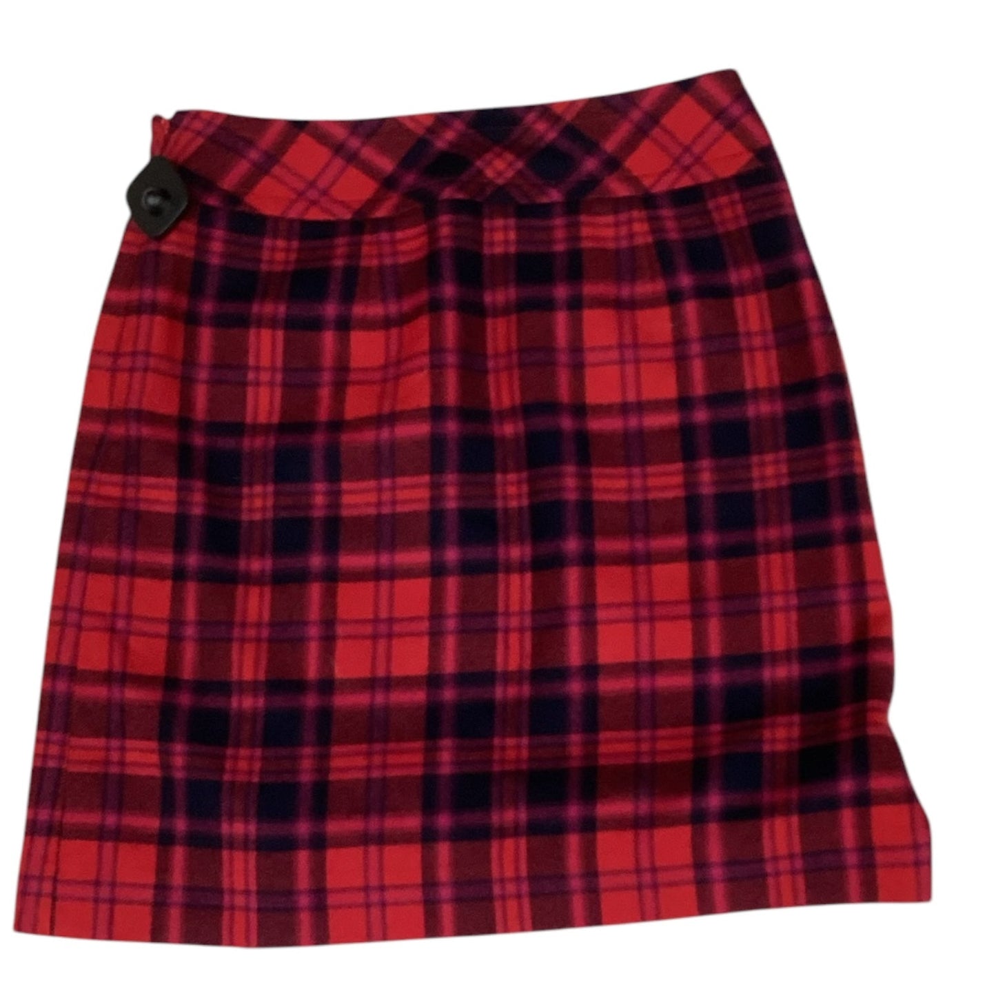 Skirt Mini & Short By Talbots In Plaid Pattern, Size: 4