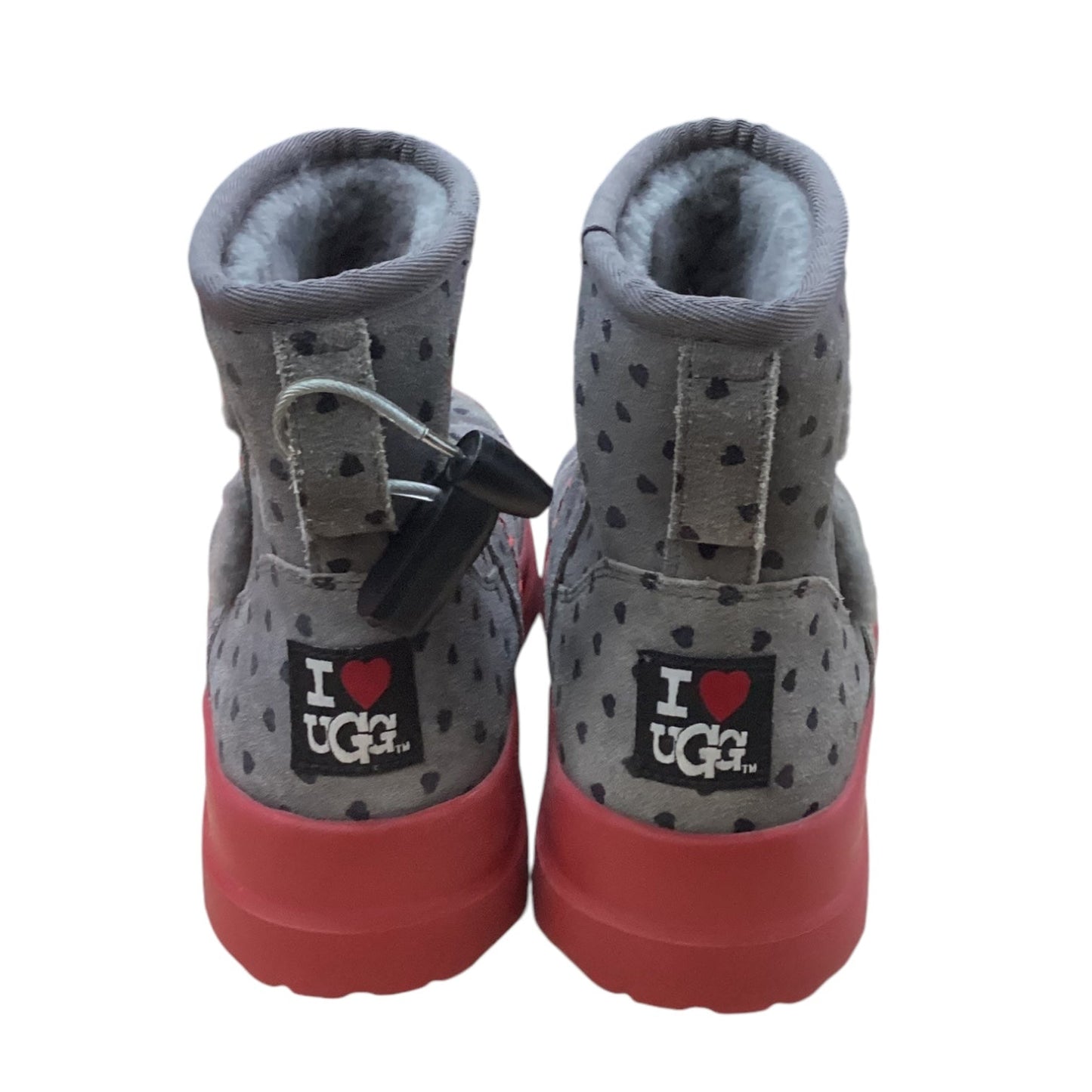 Boots Snow By Ugg In Grey, Size: 6