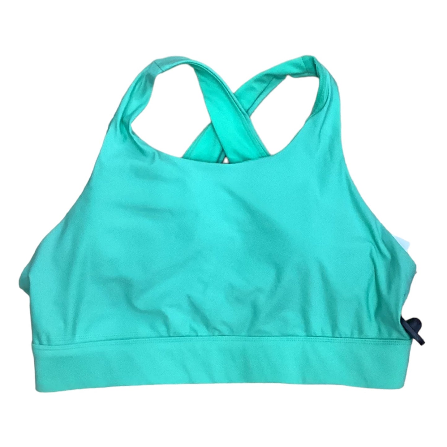 Green Athletic Bra Fabletics, Size Xl