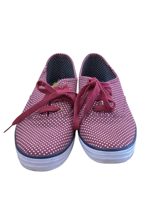 Shoes Flats By Keds In Red, Size: 9.5