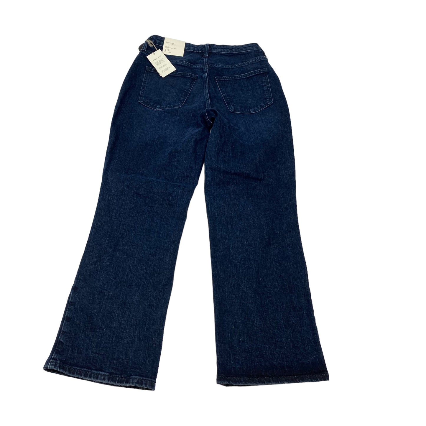 Blue Denim Jeans Straight A New Day, Size 6