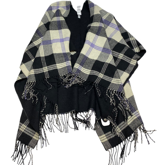 Shawl By J. Crew In Plaid Pattern, Size: M