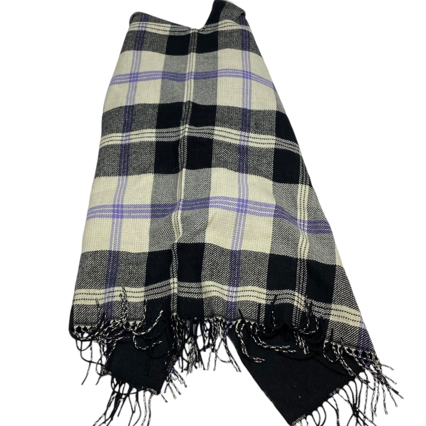 Shawl By J. Crew In Plaid Pattern, Size: M