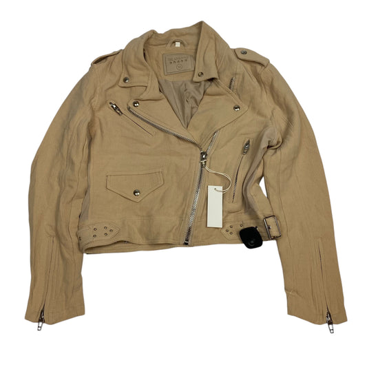 Jacket Moto By Blanknyc In Tan, Size: M