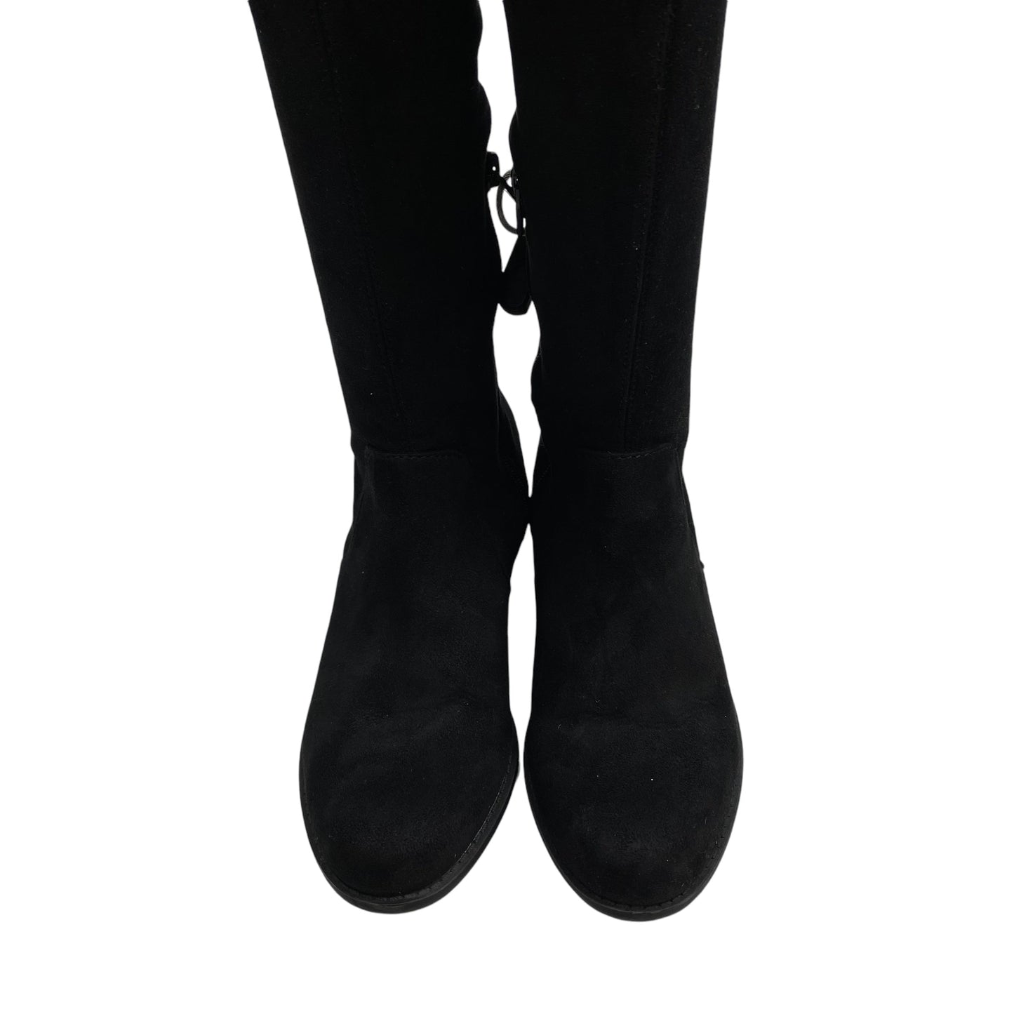 Boots Knee Flats By A New Day In Black, Size: 6