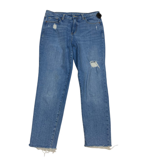 Jeans Straight By Old Navy In Blue Denim, Size: 10