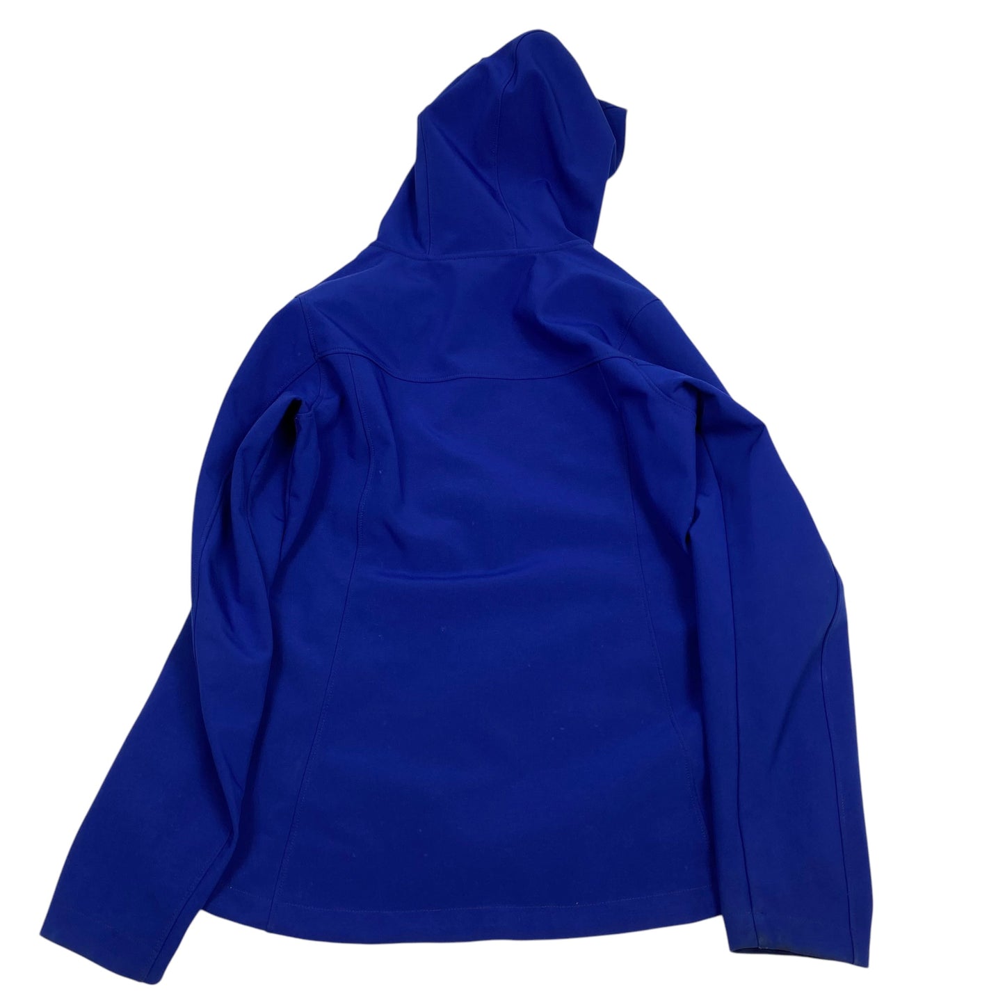 Jacket Windbreaker By Columbia In Blue, Size: M