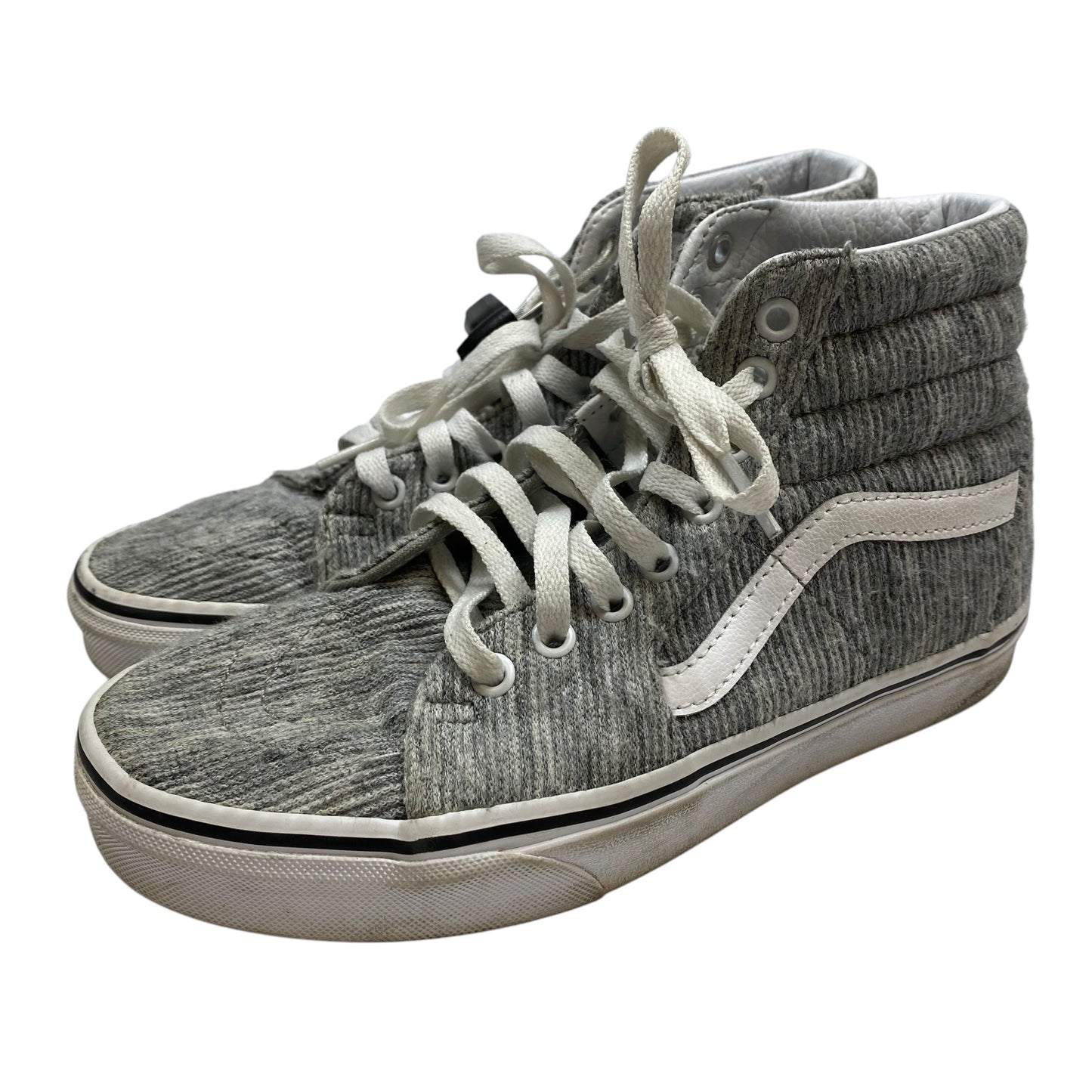 Shoes Sneakers By Vans In Grey, Size: 7