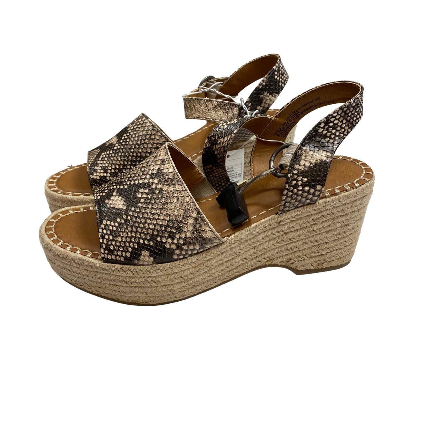 Sandals Heels Platform By Universal Thread  Size: 9.5