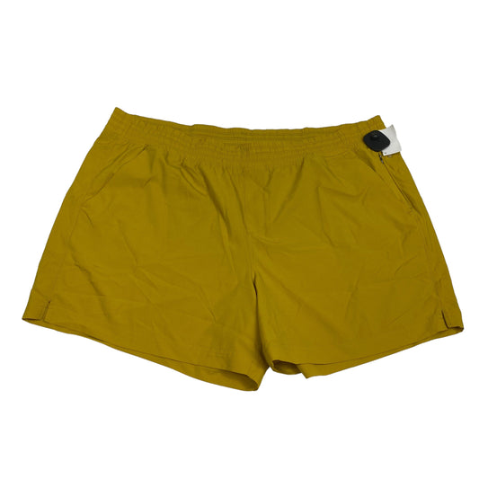 Yellow Athletic Shorts Old Navy, Size 2x