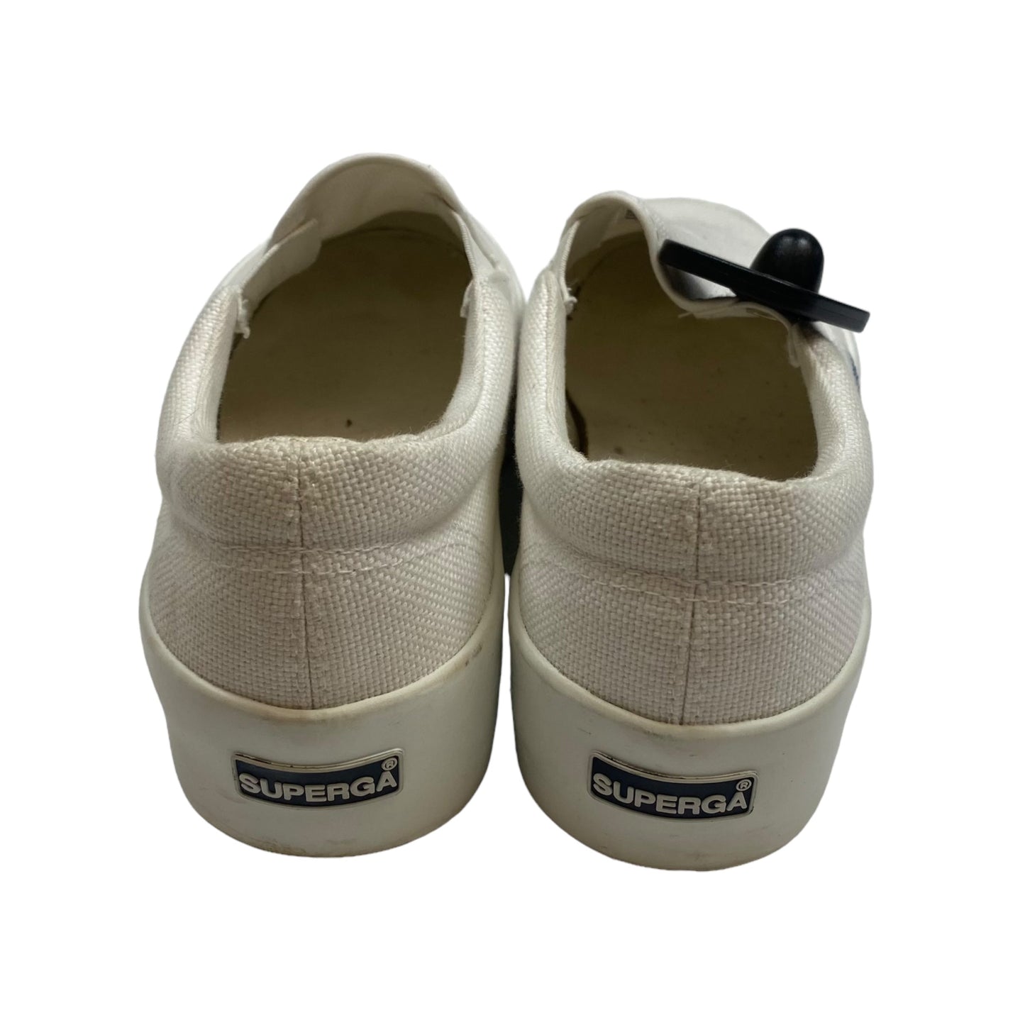 White Shoes Sneakers Superga, Size 7.5