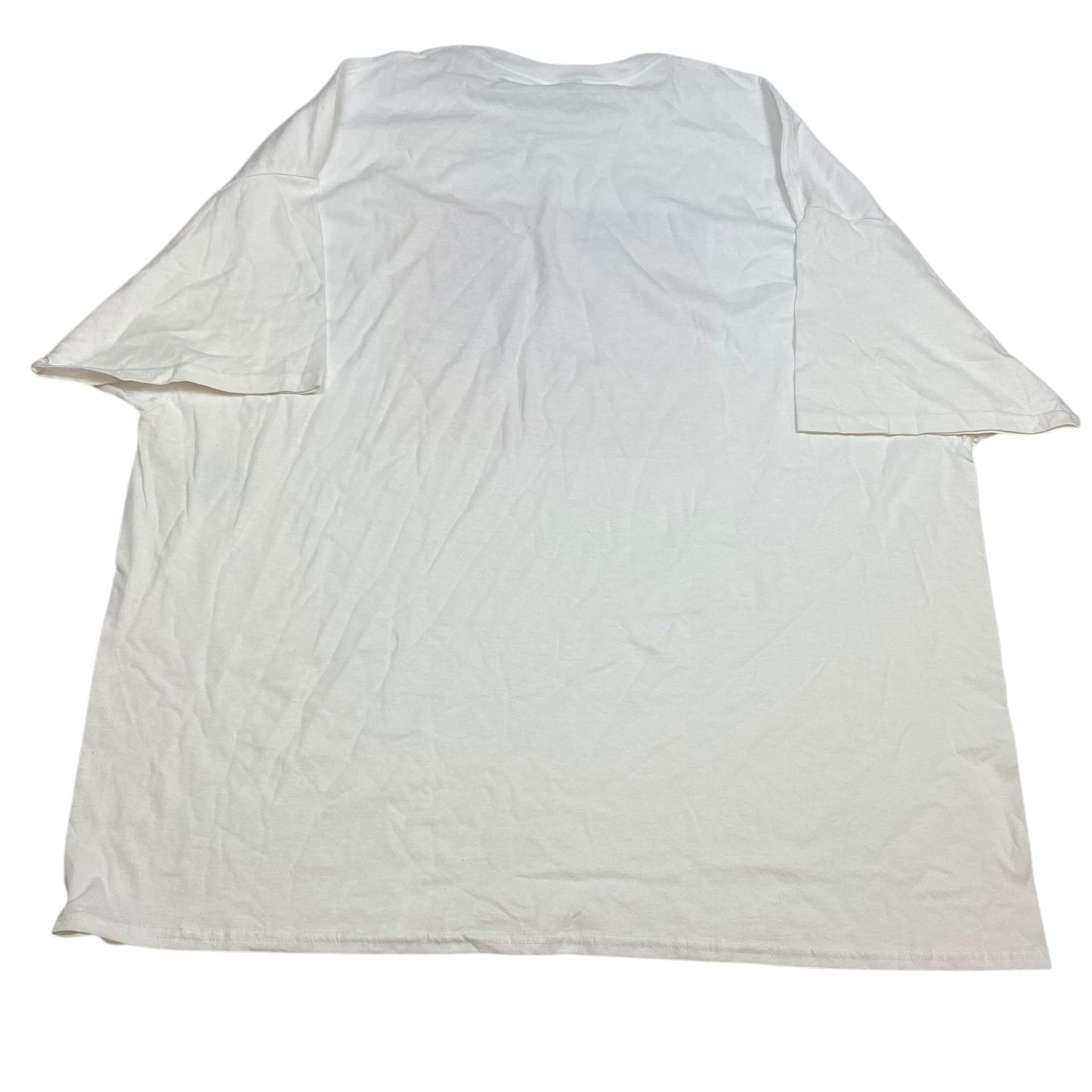 Top Short Sleeve By Gildan In White, Size: 3x