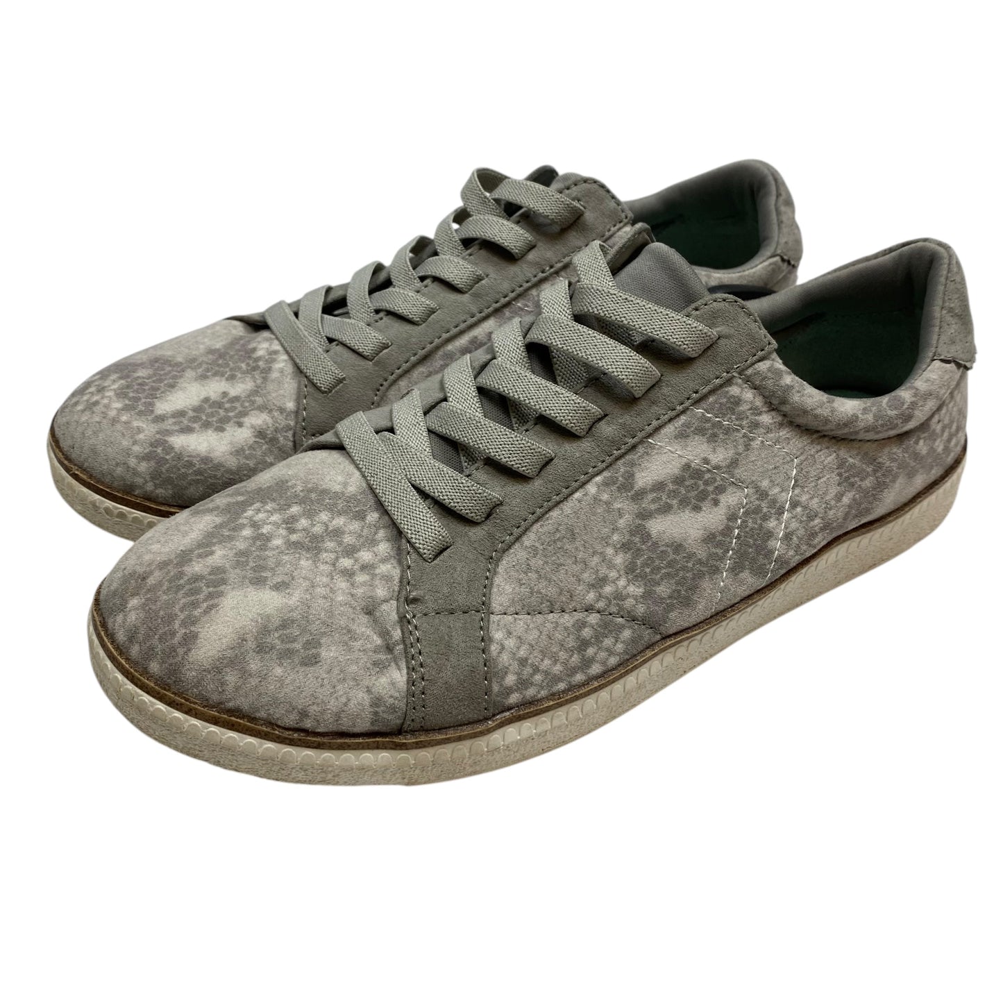 Shoes Sneakers By Dr Scholls In Grey, Size: 9