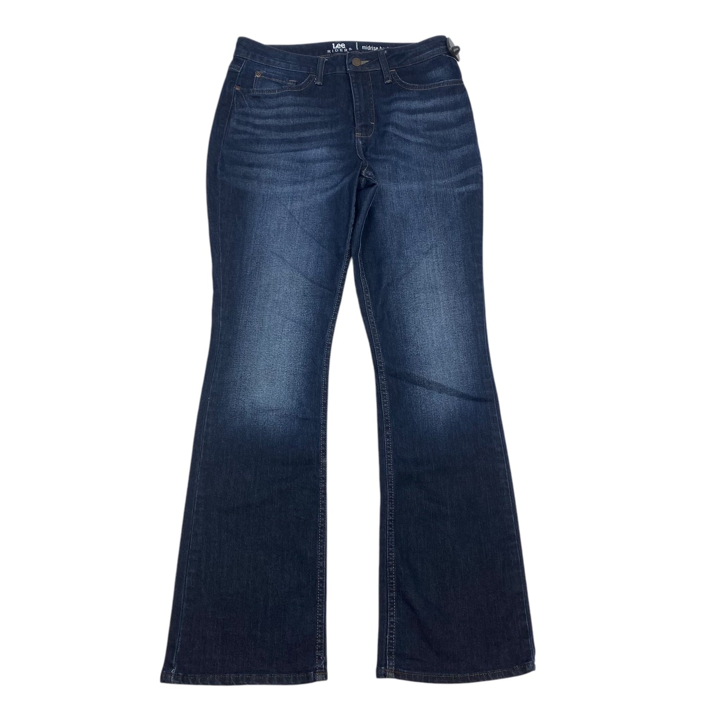 Jeans Boot Cut By Lee In Blue Denim, Size: 10