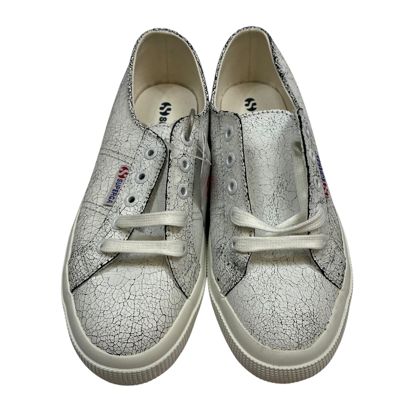 Shoes Sneakers By Superga In White, Size: 7.5