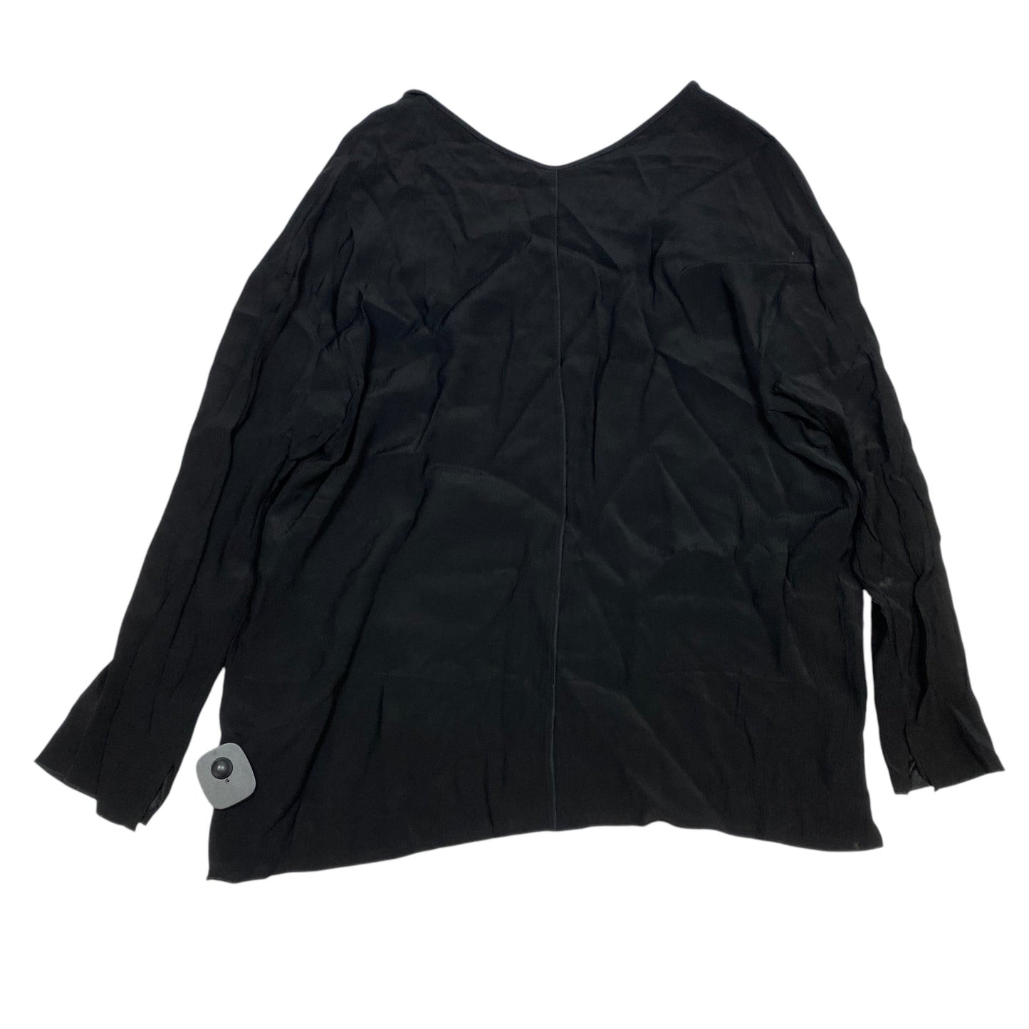 Top Long Sleeve By Zara In Black, Size: Xl