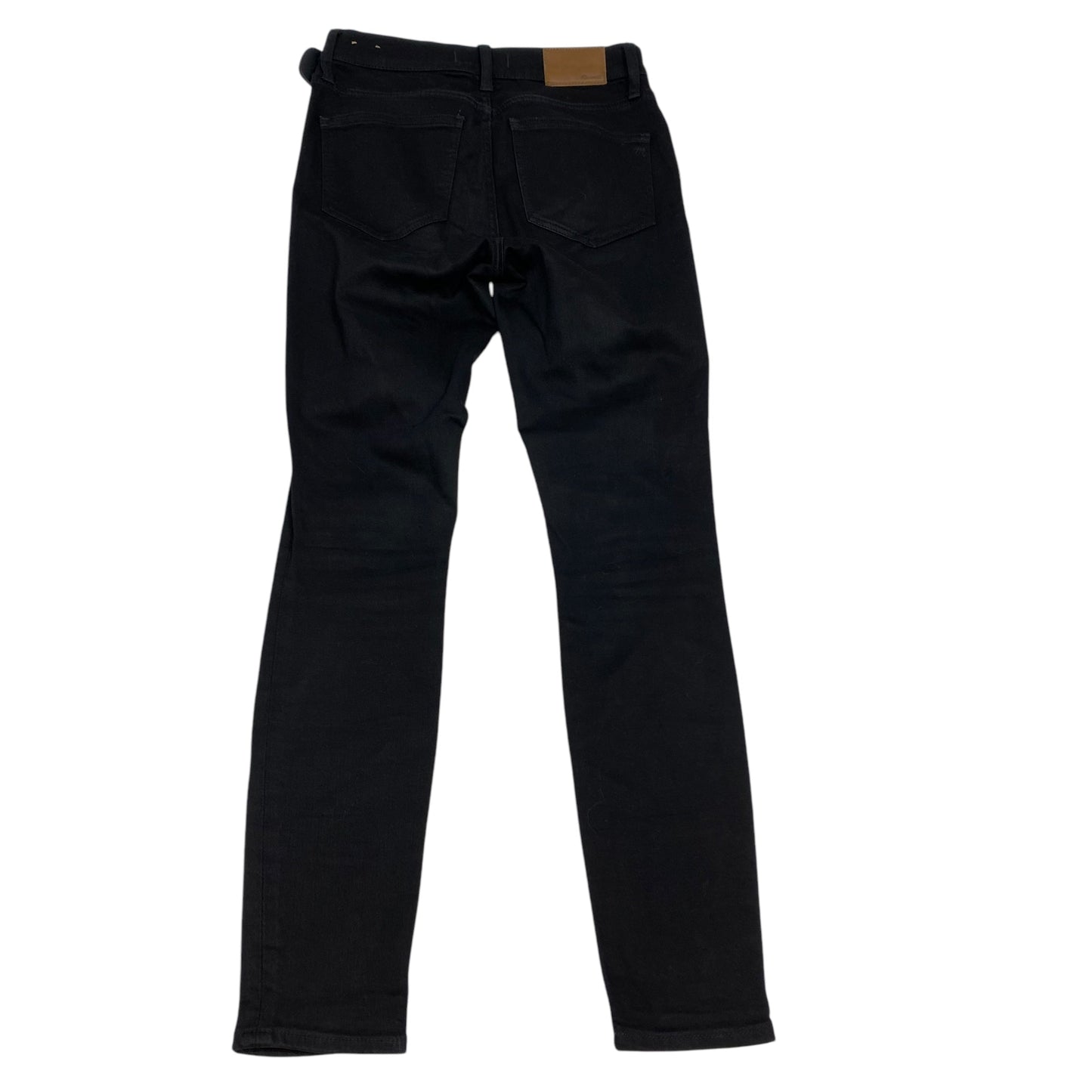 Jeans Skinny By Madewell In Black Denim, Size: 2