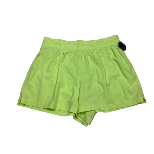 Athletic Shorts By Athleta In Yellow, Size: M